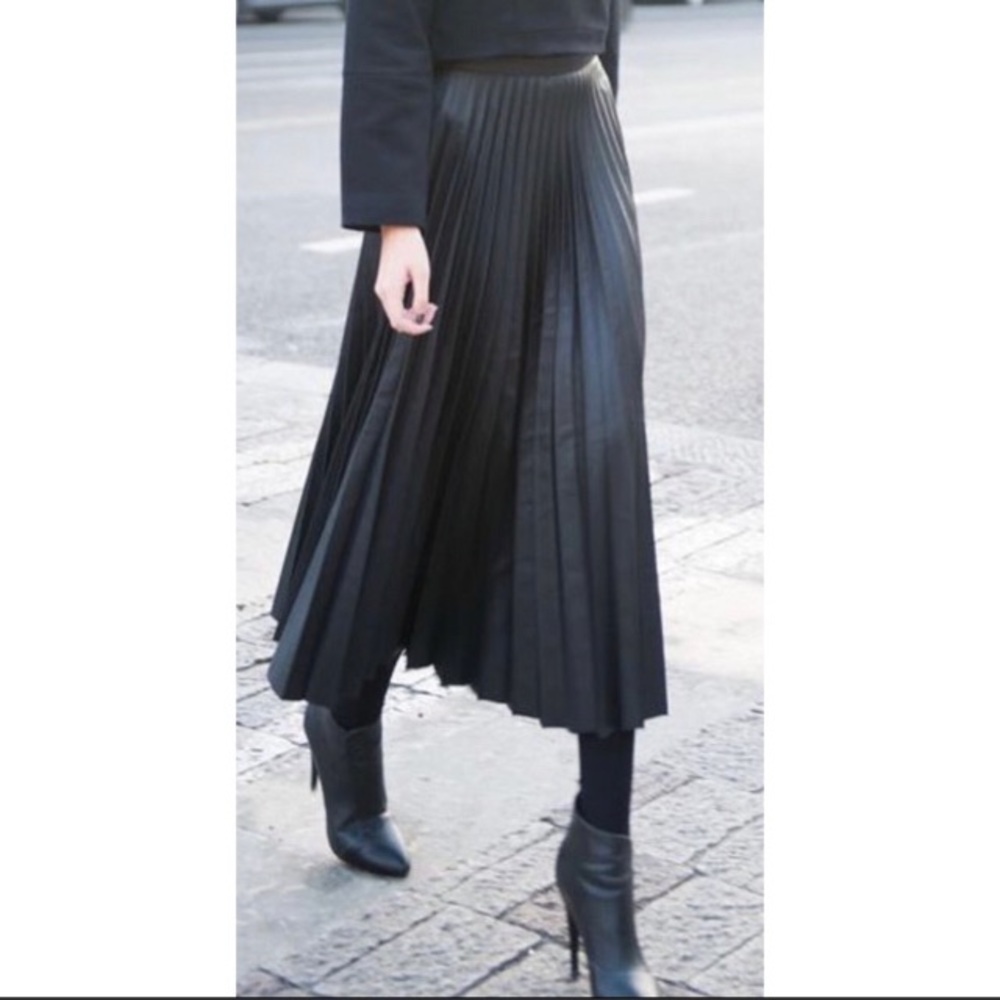 Trouvé faux leather skirt